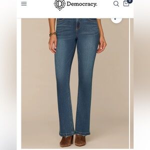 Democracy ab-solution Stylish Blue Distressed Jeans! Model wearing similar ones